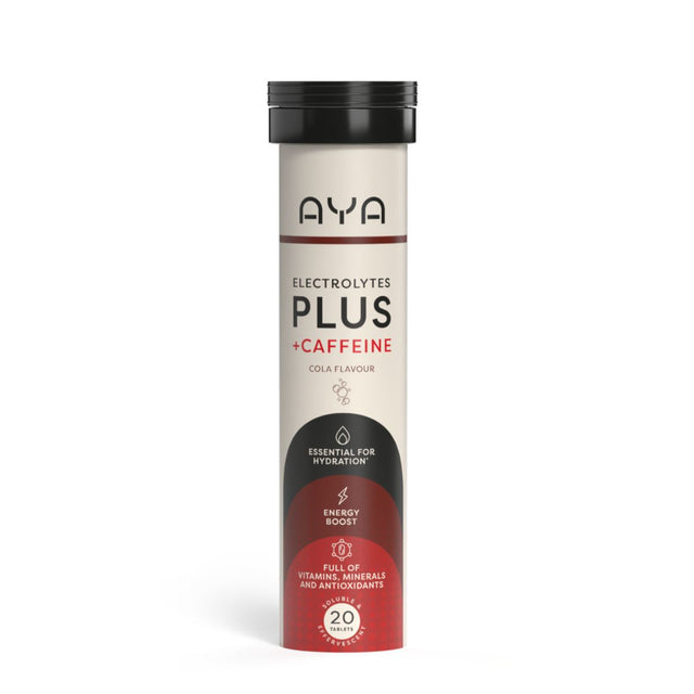 AYA Electrolytes Plus Caffeine Cola Flavour 20 Tablets