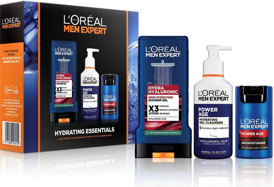 Loreal Men Expert Hydrating Essentials Trio Gift Set