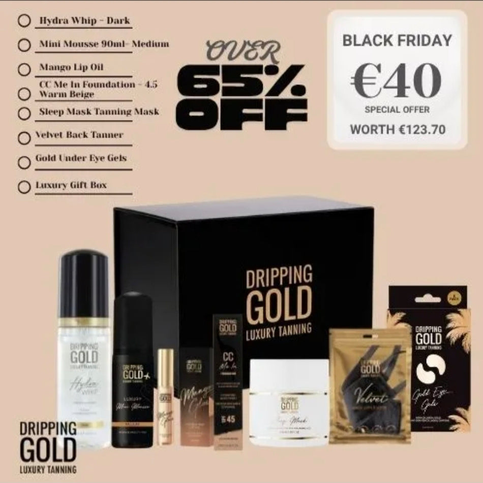 SOSU DRIPPING GOLD PAMPER BOX Golden Blackout