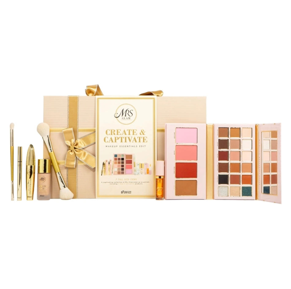 Mrs Glam Create And Captivate Makeup Essentials Edit Giftset