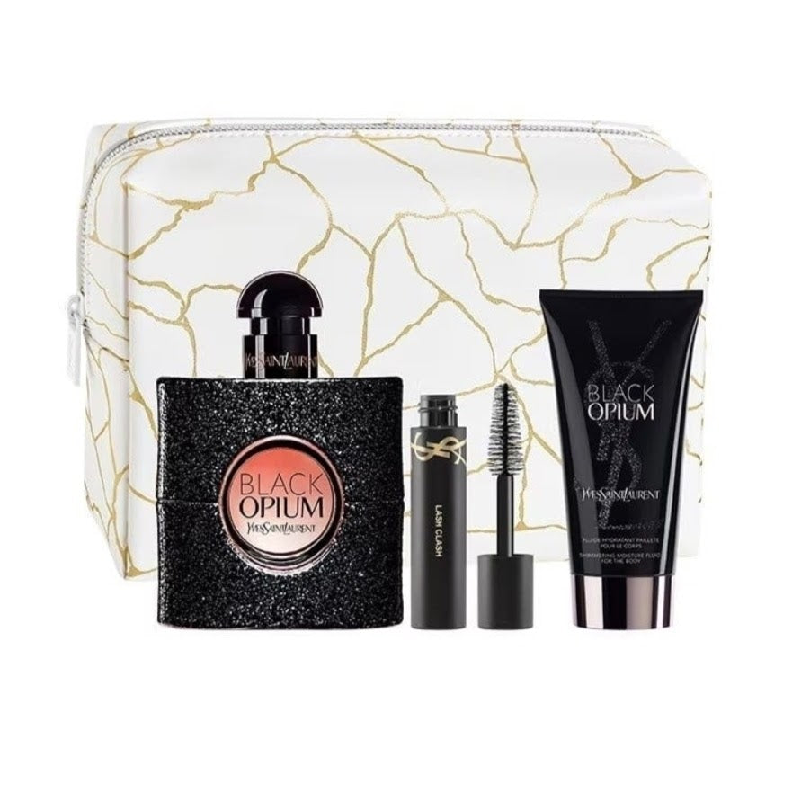 Yves Saint Laurent Black Opium 4 Piece Gift Set