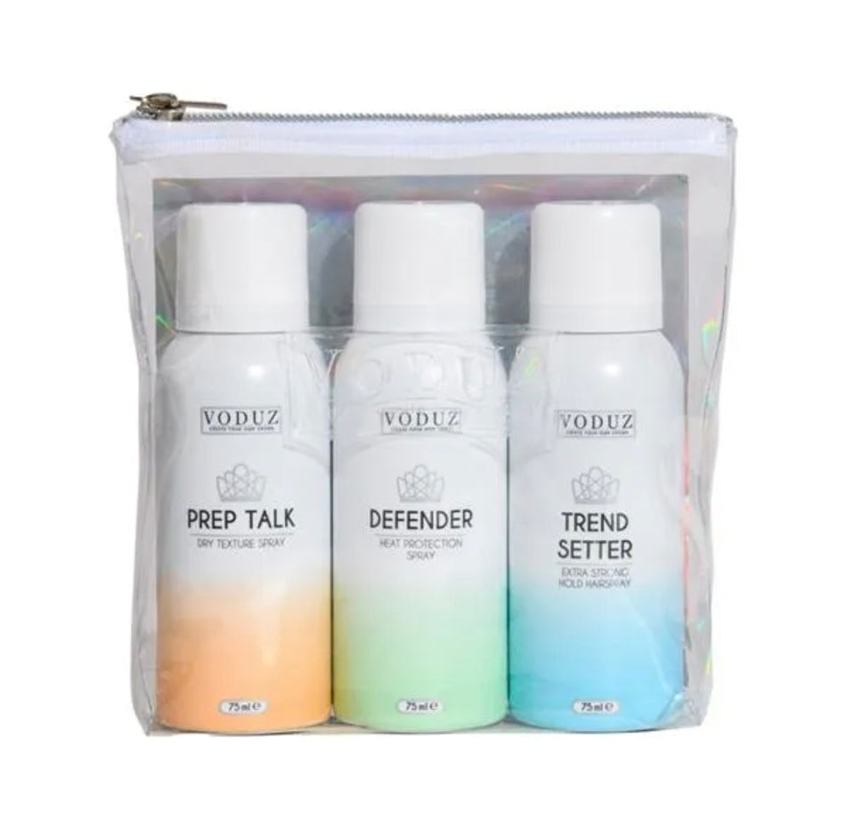 Voduz Jet Set Go Aerosol Travel Trio