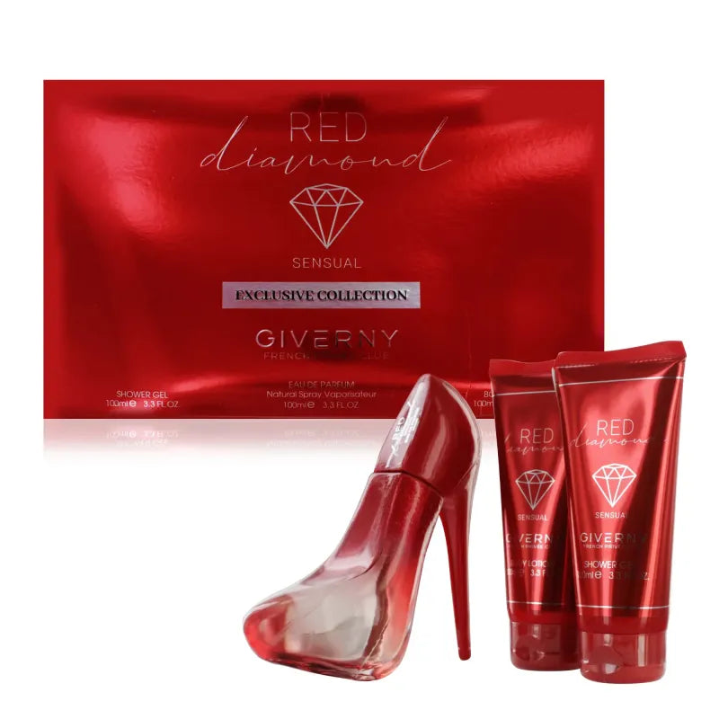 Giverny Red Diamond Gift Set