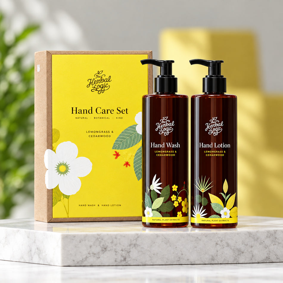 The Handmade Soap Hand Care Set Lemongrass And Cedarwood