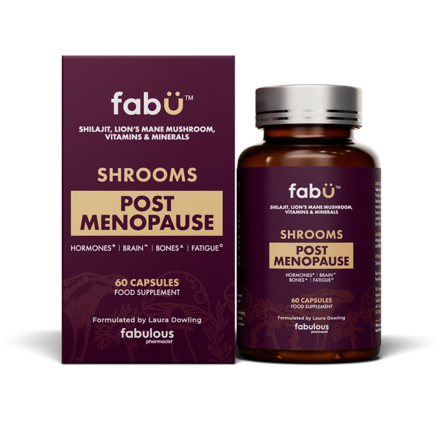 Fabu Shrooms Post Menopause 60 Capsules