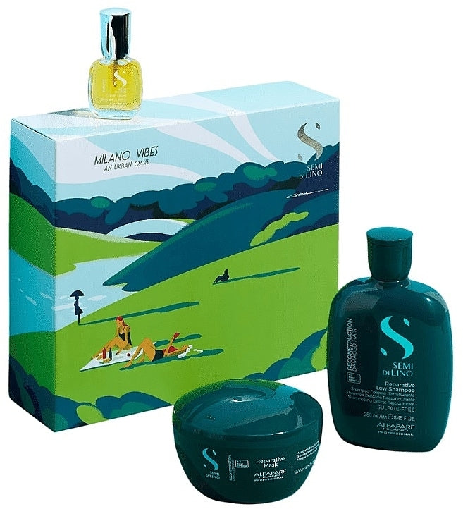 Alfaparf Semi Di Lino Reconstruction Gift Set