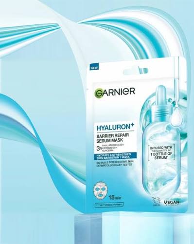 Garnier Hyaluron+ Barrier Repair Serum Mask