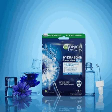 Garnier Moisture Bomb Sheet Mask Night