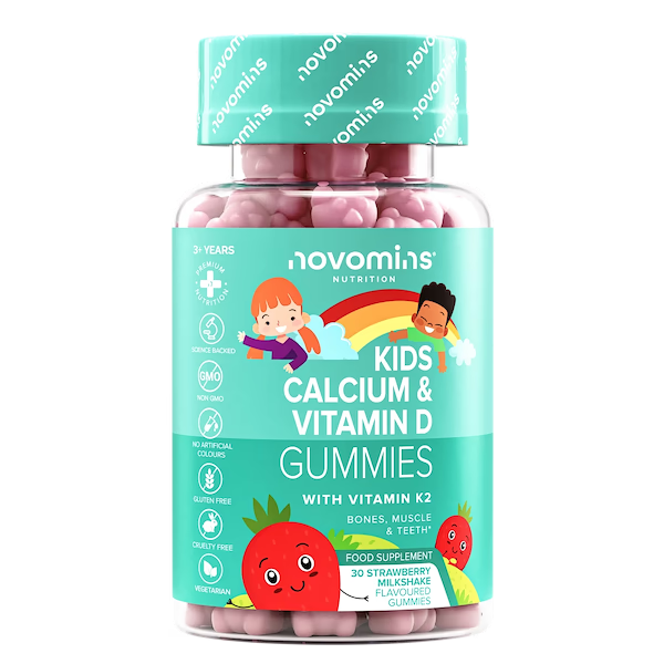 Novomins Kids Calcium & Vitamin D Gummies 30s