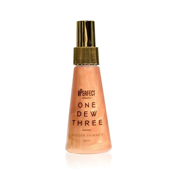 Bperfect One Dew Three Golden Shimmer Setting Spray