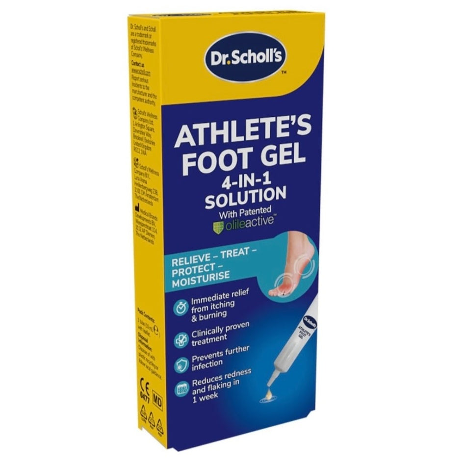 Scholl Atheletes Foot Gel 4 In 1 Solution