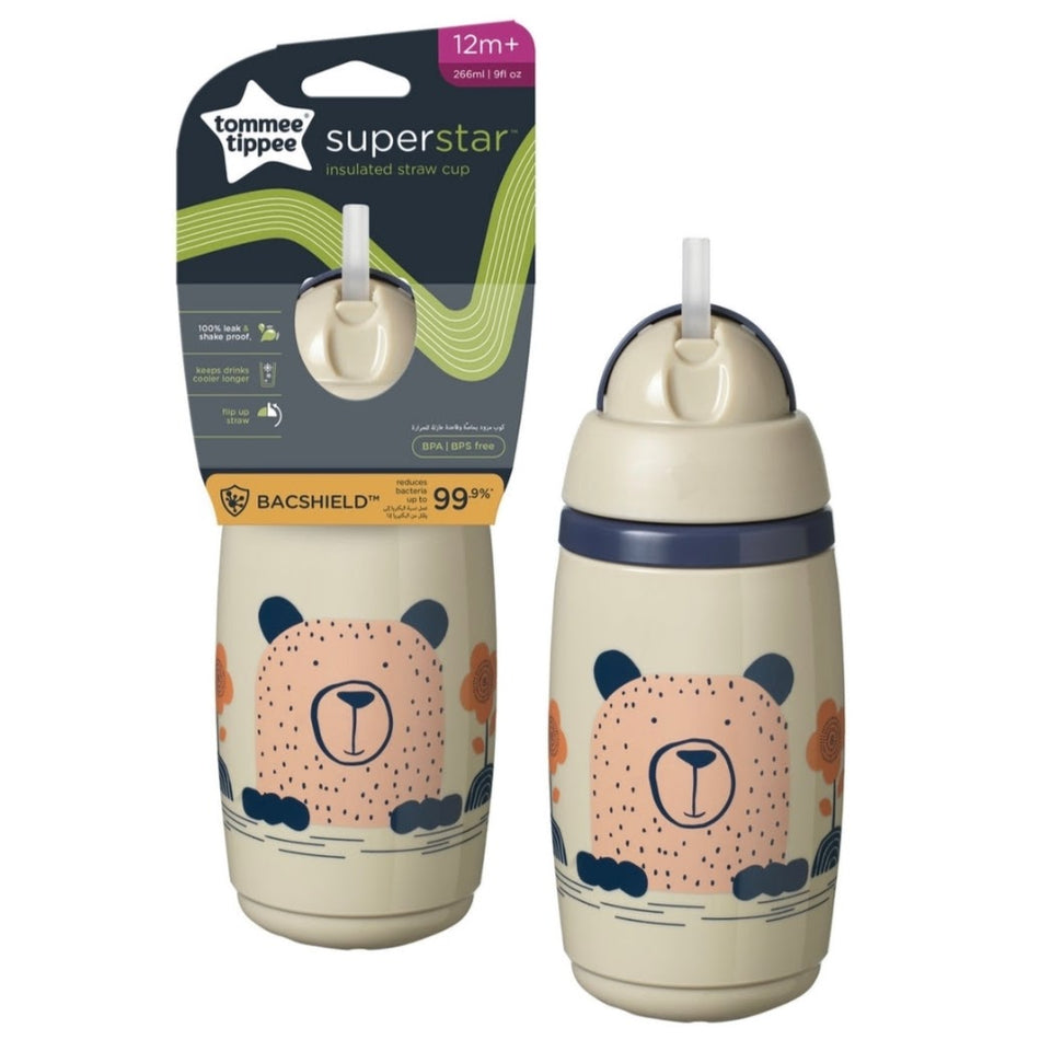 Tommee Tippee Superstar Insulated Straw Cup 12m+