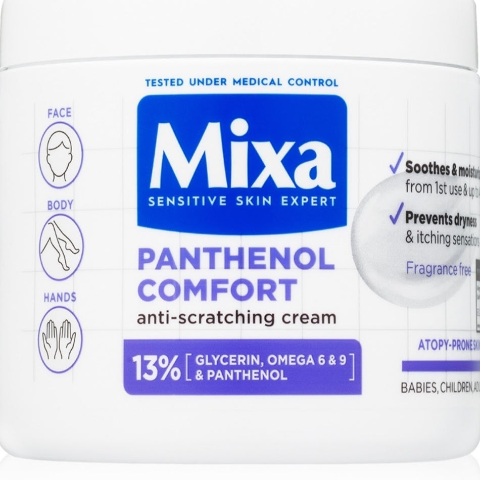 Mixa Panthenol Comfort Anti-Scratching Cream 400ml