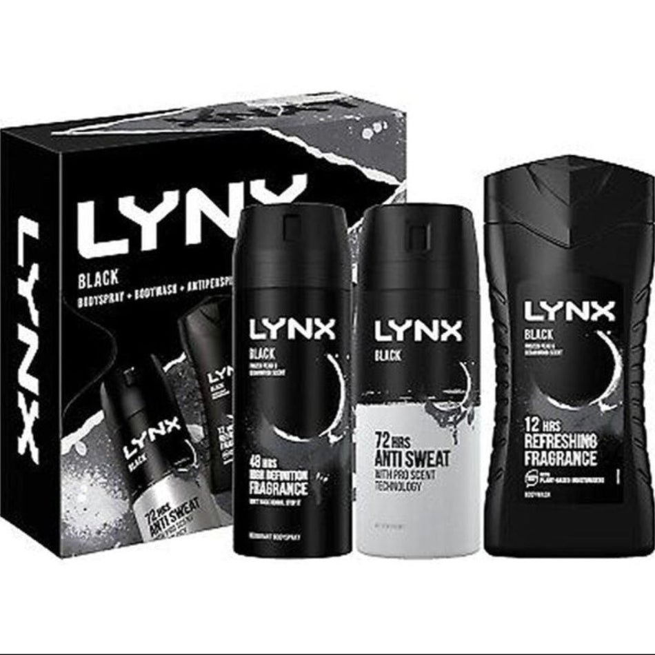 Lynx Black Trio Set 3 Pce