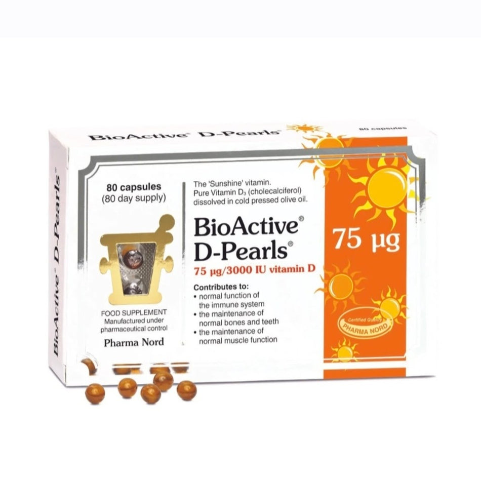 Phamanord Bioactive Vitamin D Pearls 75ug