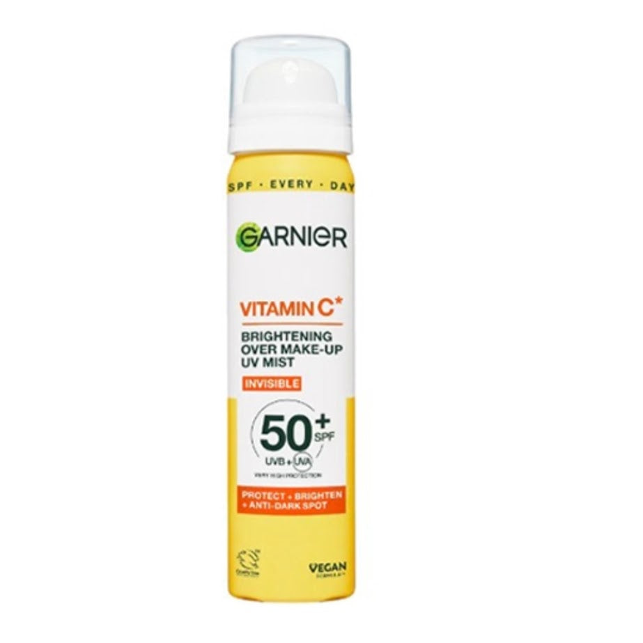 Garnier Vitamin C Brightening Over Make-up UV Mist SPF 50