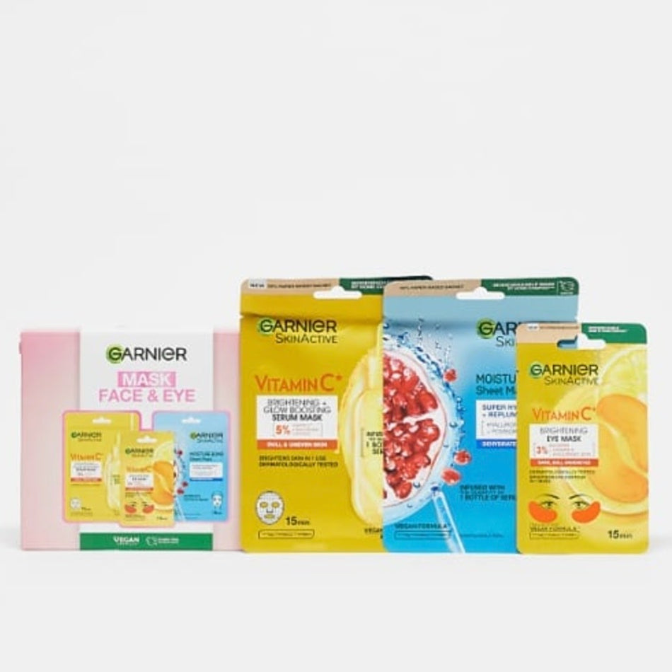 Garnier Mask Face & Eye Set