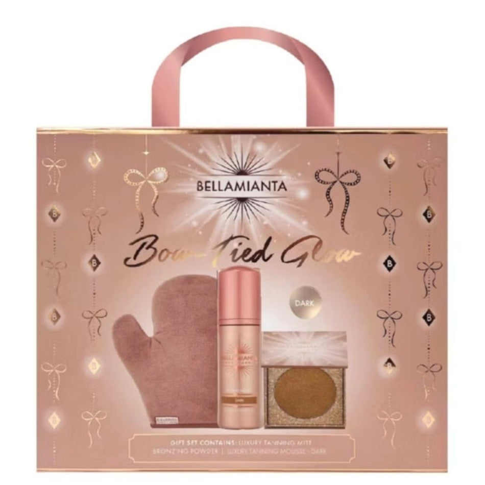 Bellamianta Bow-Tied Glow Tan Gift Set