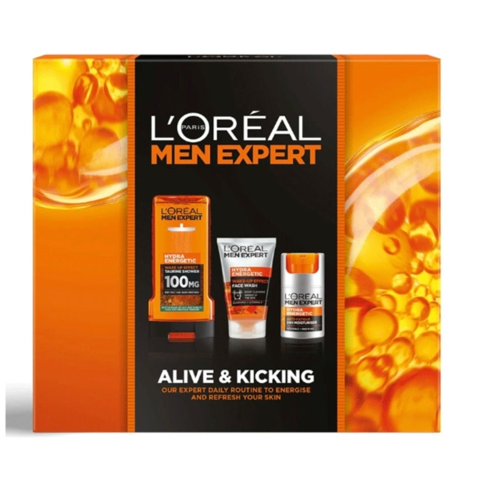 L'Oreal Men Expert Alive & Kicking 3 Piece Giftset