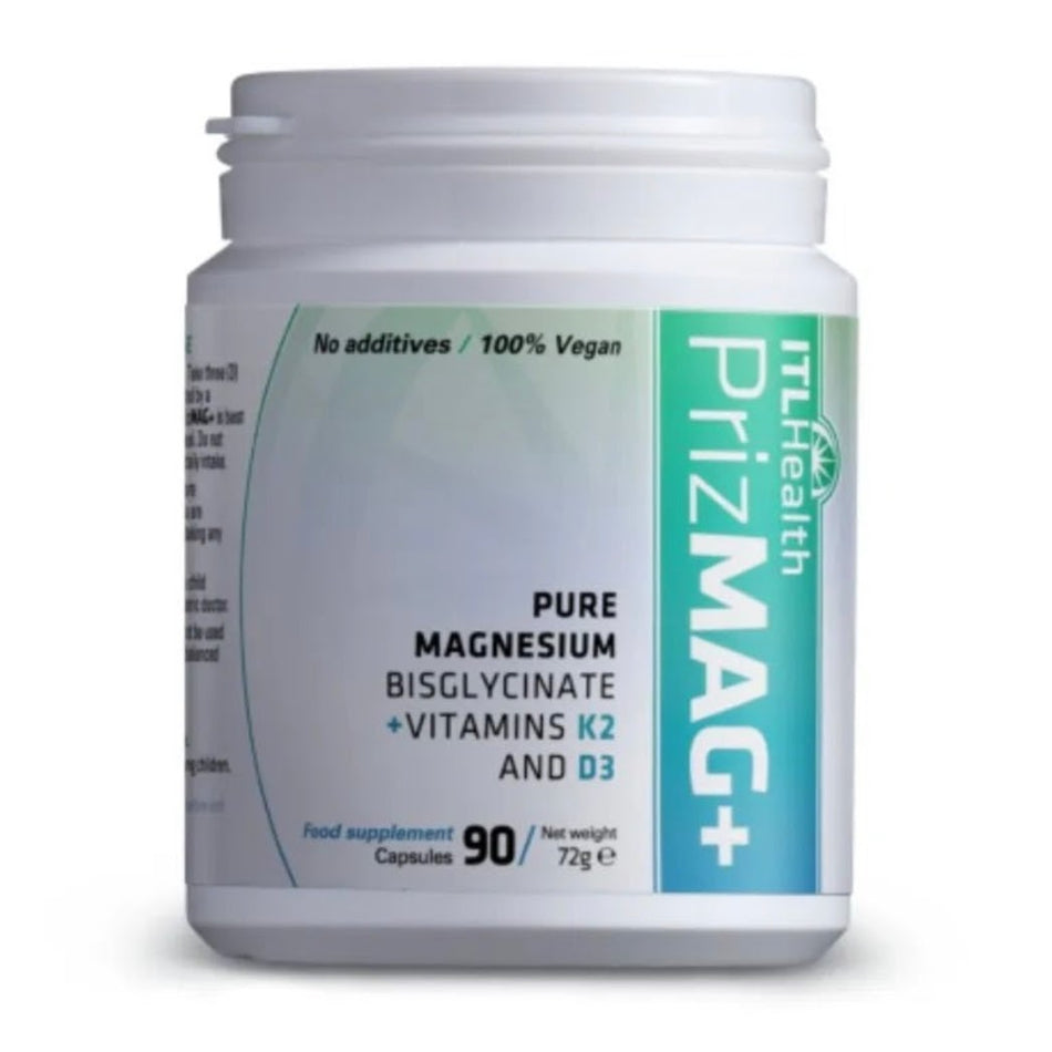 PrizMag Magnesium Bisglycinate + Vitamins K2 And D3