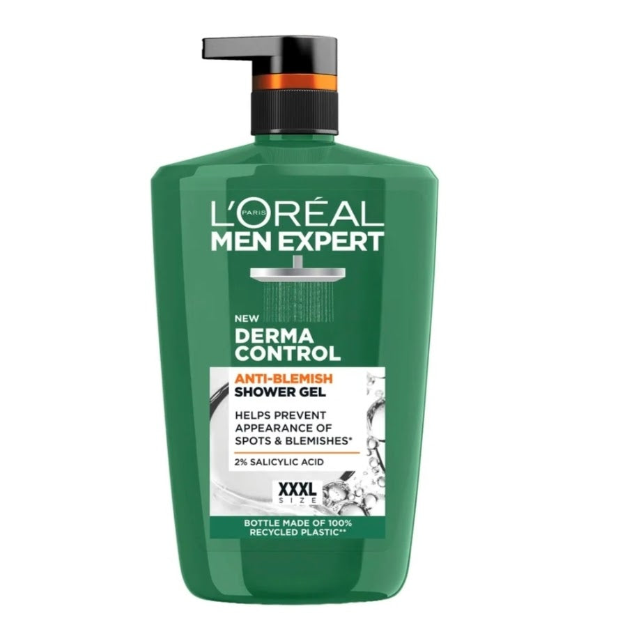 L'Oreal Mex Expert Derma Control Shower Gel 1LTR