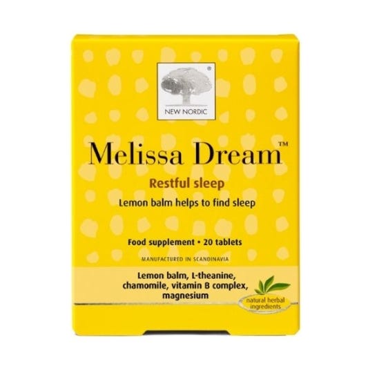 New Nordic Melissa Dream 20 Tablets