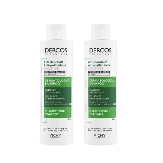 Dercos Anti-Dandruff Shampoo Duo For Sensitive Scalp