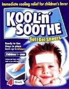 Kool N Soothe Fever Gel Sheets