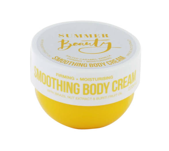 Summer Beauty Smoothing Body Cream Salted Caramel Vanilla 220ml
