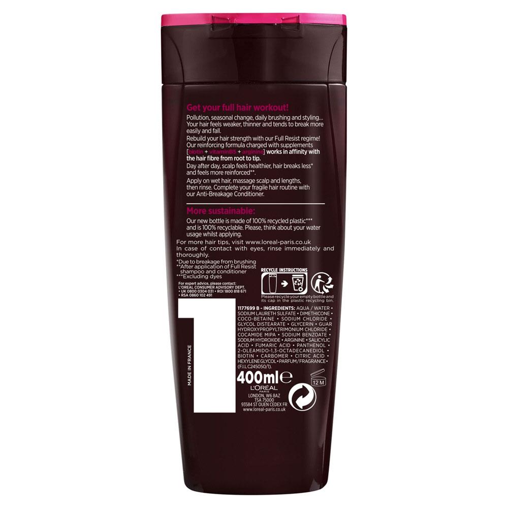 L'Oreal Elvive Full Resist Shampoo 250 Ml – Für Sprödes Haar, Mit Biotin & Vitamin B5